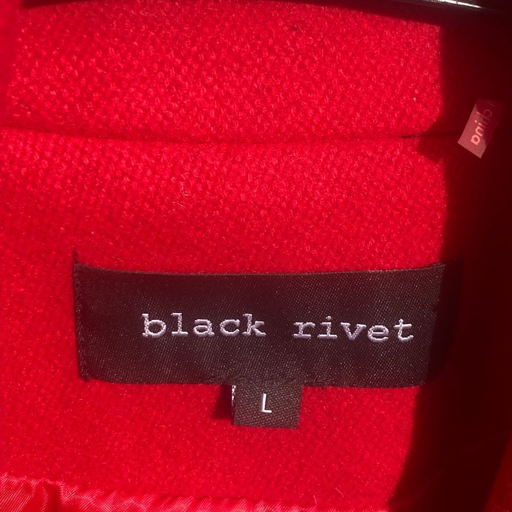 Red BLACK RIVET jacket , used - Picture 6 of 15